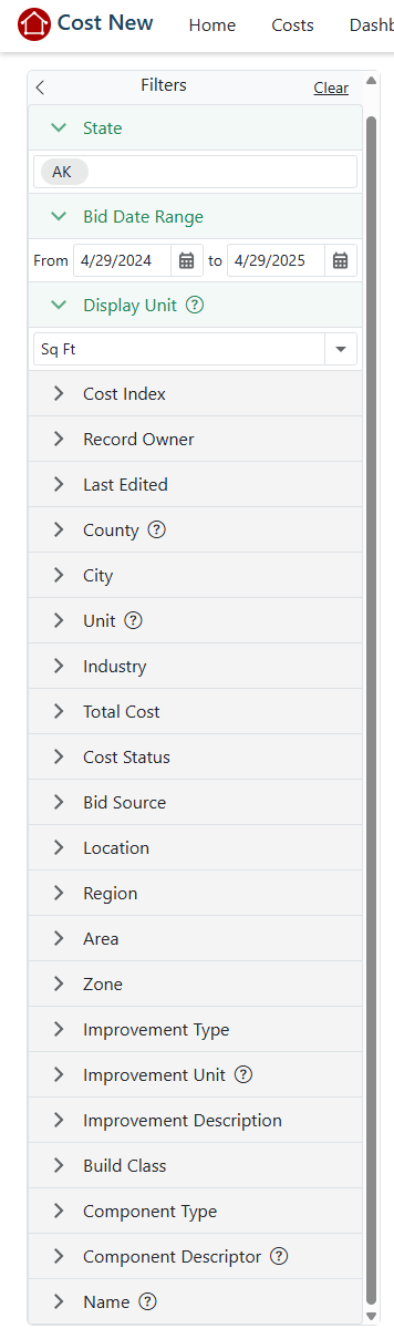 search page